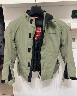 Giacca  spyke tessuto moto donna