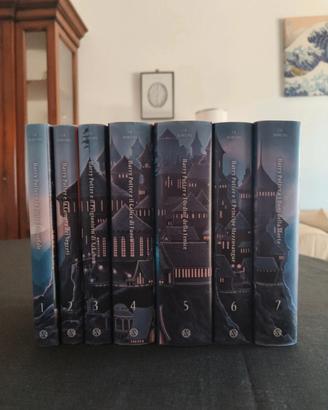 set completo libri di Harry Potter 