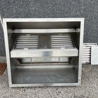 Cappa aspirante snack centrale 120x110x45H