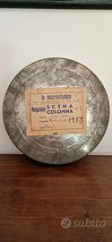 Scatola Pizza Cinematografica Vintage in Latta KOD