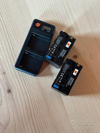 NP-F750 DSTE Batterie x2