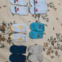 Calzini per neonato 6 paia