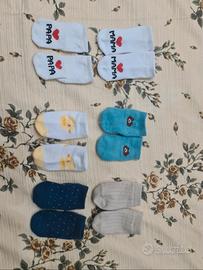 Calzini per neonato 6 paia