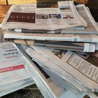 Giornali riuso creativo 