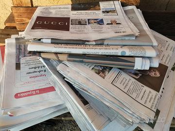 Giornali riuso creativo 