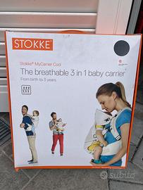 Marsupio baby stokke. Porta bebè