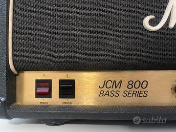 TESTATA BASSO MARSHALL JCM 800 BASS SERIES 1992
