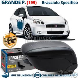 Bracciolo Per Fiat Grande Punto SPECIFICO in Pelle