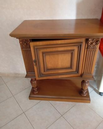 Mobile vintage porta TV/consolle antico 