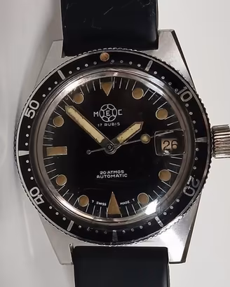 Raro orologio sub diver uomo vintage anni 60