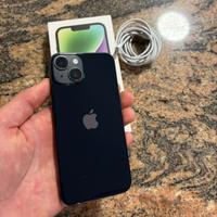 iPhone 14 128GB  bluMezzanotte + 15 Cover + 2 Cavi