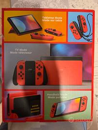 Nintendo switch oleo model Mario Red edition