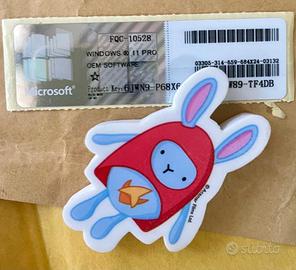 sticker COA Fisica Windows 11 Pro FQC-10528  OEM 