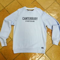 Felpa Girocollo Uomo Canterbury Celeste Taglia L