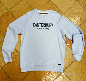 Felpa Girocollo Uomo Canterbury Celeste Taglia L