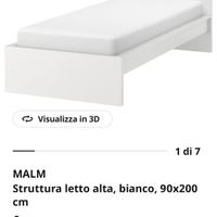 letti singoli Ikea modello malm