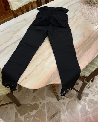 Pantaloni e top per ragazza