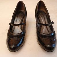Scarpe con tacco donna Café Noir pelle nera N°40