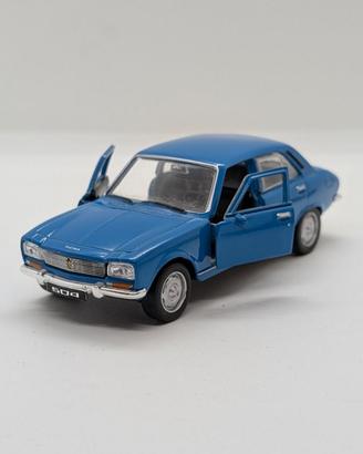 Welly Peugeot 504 (light blue) 42394 1/34