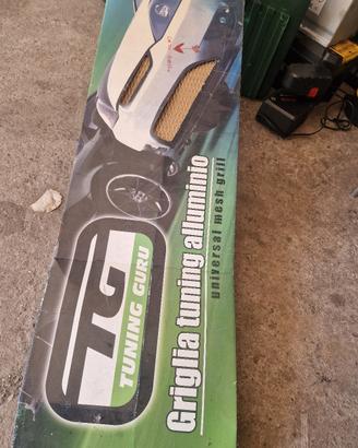 griglia tuning aluminio nuova 