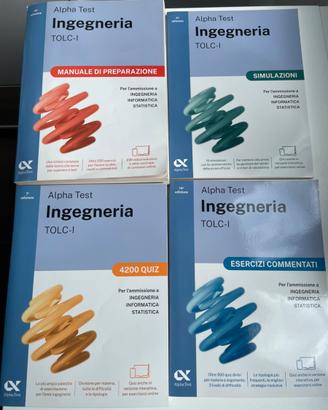 Alpha Test Ingegneria TOLC-I - Kit di preparazione