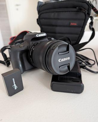 Canon reflex EOS 100d con efs 18-55 stm