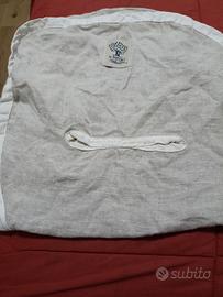 copri passeggino in lino