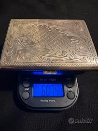 Argento portasigarette