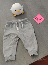 Pantaloni felpati bimbo 9 mesi