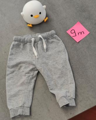 Pantaloni felpati bimbo 9 mesi