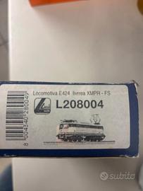 LIMA L208004 LOCOMOTORE ELETTRICO E424 LIVREA XMPR