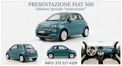 Fiat 500 anno 2017 1.2 benzina 120 mila km