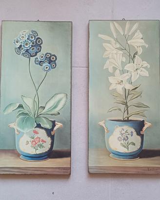 Serie 4 tavole decorative