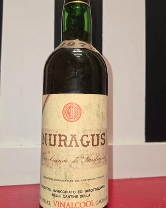 Bottiglia Vintage Nuragus di Sardegna 1972