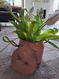 Pentola in rame antica