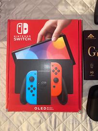 Nintendo switch oled + zelda botw