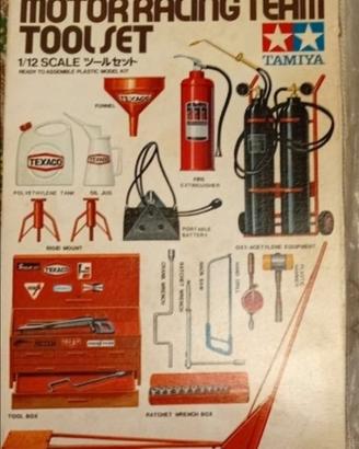 Kit TAMIYA vintage accessori box scala 1/12