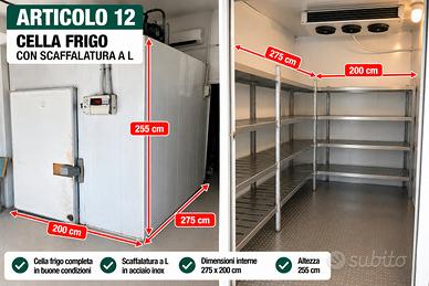 cella frigorifera  positiva monofase 