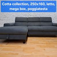 Divano elegante con box e letto  Cotta collection 