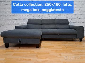 Divano elegante con box e letto  Cotta collection 