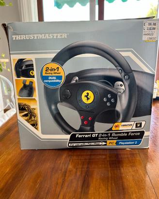 Volante/pedaliera per videogiochi
