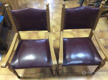 Sedie epoca vintage e sedie moderne pelle scarpier