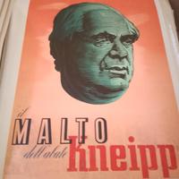 manifesto poster pubblicitario malto Kneipp Carbon