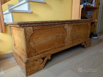 Cassapanca settecento 