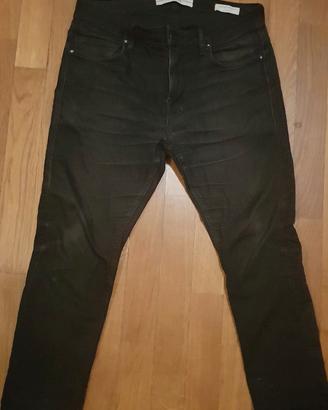 Guess jeans uomo, grigio scuro, tg 48 super skinny