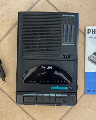 Registratore a cassette Philips AQ6350