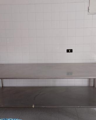 Tavolo acciaio inox