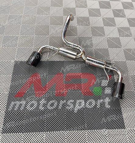 IMPIANTO SCARICO SLIP ON AKRAPOVIC INOX ABARTH 595 / 595C / PISTA / TURISMO  / COMPETIZIONE