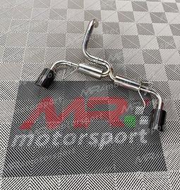 Terminale con minipance silenziato 500 595 abarth