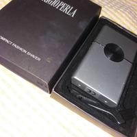 grigioperla  rasoio elettrico  a pile vintage